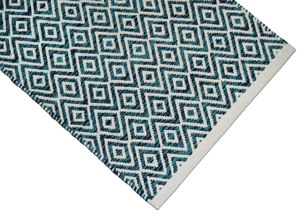 Blue_Handmade_Knitted_Cotton_Runner_For_Bedroom,_Living_Room,_Bathroom,_Kitchen_(45_X_130_Cm_|_10_Mm_Thick)