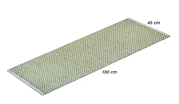 Green_&_White_Anti-Slip_Cotton_Handmade_Knitted_Runner_For_Home_Office_(45_X_130_Cm_|_10_Mm_Thick)