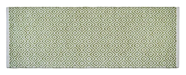 Green_&_White_Anti-Slip_Cotton_Handmade_Knitted_Runner_For_Home_Office_(45_X_130_Cm_|_10_Mm_Thick)