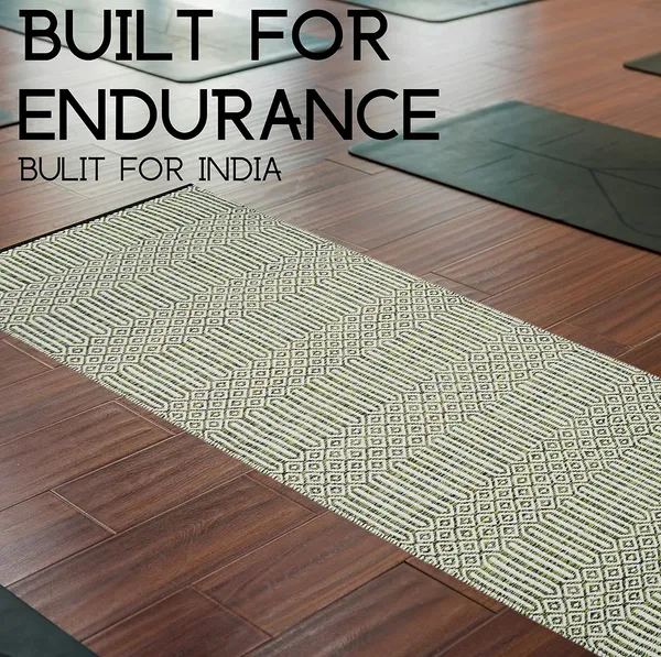 Green_Handmade_Knitted_Premium_Cotton_Yoga_Mat_With_Strong_Anti_Skid_Backing,_Carry_Bag_&_Strap_(2_X_6_Feet_|_8_Mm_Thick)