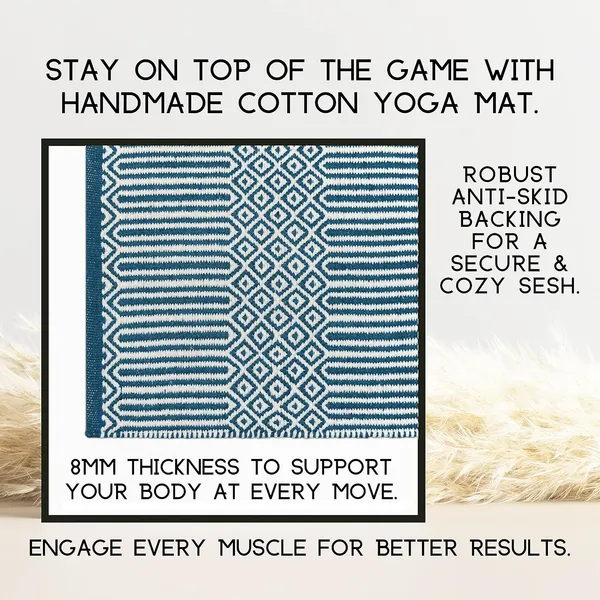 Peacock_Handmade_Knitted_High_Density_Anti-Skid_Backing,_Carry_Bag_&_Strap_Handwoven_Yoga_Mat_(2_X_6_Feet_|_8_Mm_Thick)