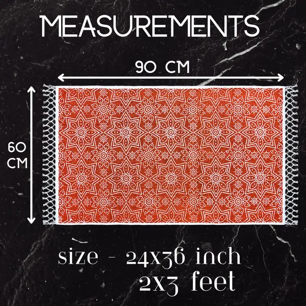 Handwoven_Cooton_Printed_Mat,_Size-_2X3_Feet,_Color-_Terracotta_/_BrickRed.