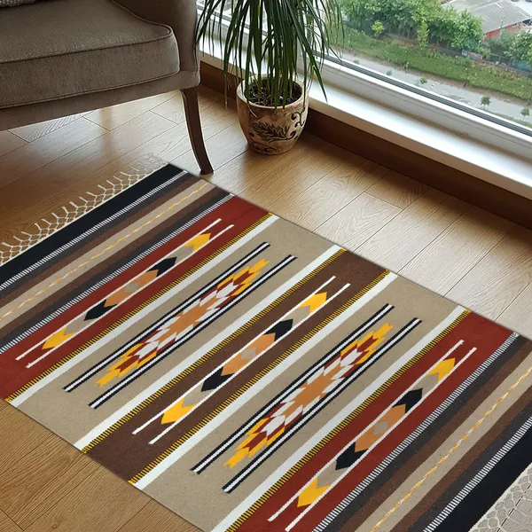 Handwoven_Kilim_Rug,_Pure_Cotton,_Light_Weight,_for_Home_Decore,_Size-_3X5_Feet,_Multicolor