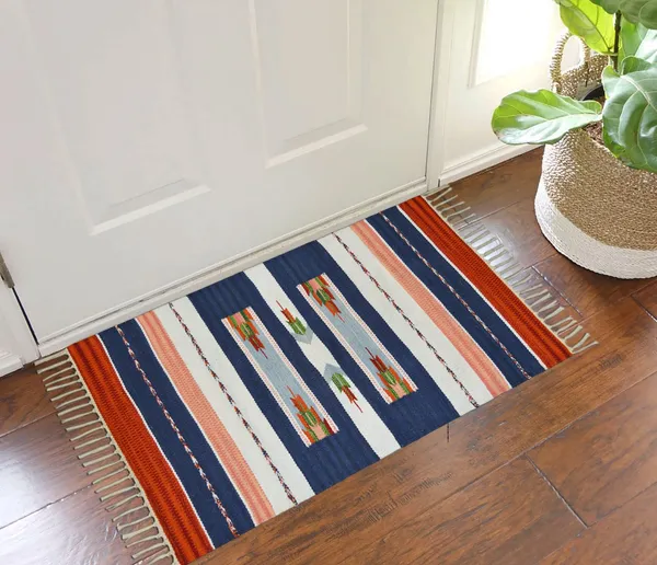 Multicolor_Handmade_Knitted_Cotton_Kilim_Rugs_For_Bedroom,_Livingroom,_Kitchen,_Kids_Room_(50_X_80_Cm_|__5_Mm_Thick)_(Pack_Of_2_Pcs)