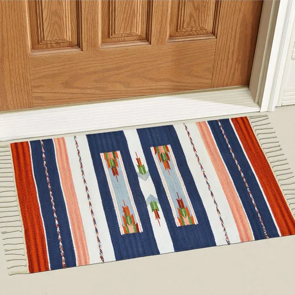 Multicolor_Handmade_Knitted_Cotton_Kilim_Rugs_For_Bedroom,_Livingroom,_Kitchen,_Kids_Room_(50_X_80_Cm_|__5_Mm_Thick)_(Pack_Of_2_Pcs)