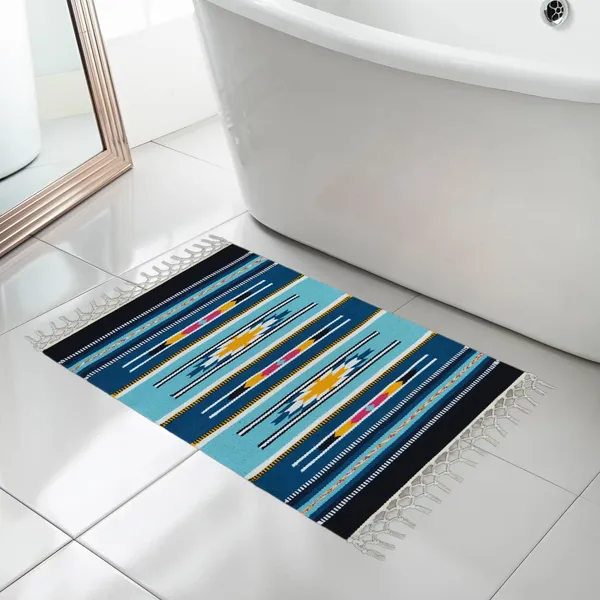 Multicolor_Handmade_Knitted_Cotton_Kilim_Rugs_For_Bedroom,_Living_Room,_Guest_Room_(Pack_Of_2_Pieces)_(50_X_80_Cm)
