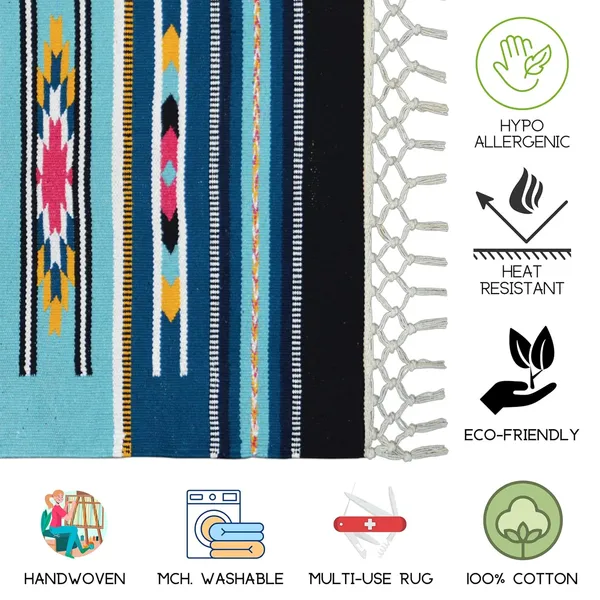 Green_Handmade_Knitted_Cotton_Kilim_Rugs_For_Bedroom,_Living_Room,_Guest_Room_(60_X_90_Cm)