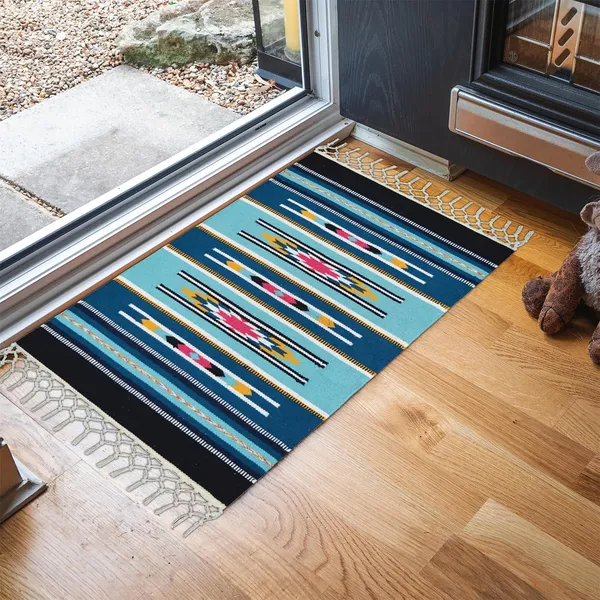 Green_Handmade_Knitted_Cotton_Kilim_Rugs_For_Bedroom,_Living_Room,_Guest_Room_(60_X_90_Cm)