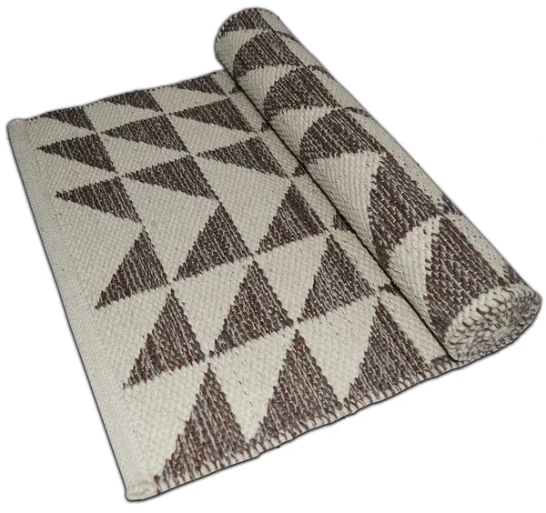 Ivory_Handmade_Knitted_Anti_Skid_Bedside_Runner_For_Bedroom_(45_X_130_Cm_|__8_Mm_Thick)