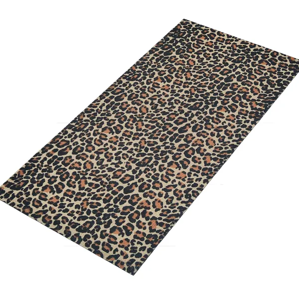 Beige_Handmade_Knitted_Leopard_Print,_Cotton_Floor_Mat_For_Living_Room,_Bedroom,_Kids_Room_(70_X_140_Cm_|__5_Mm_Thick)