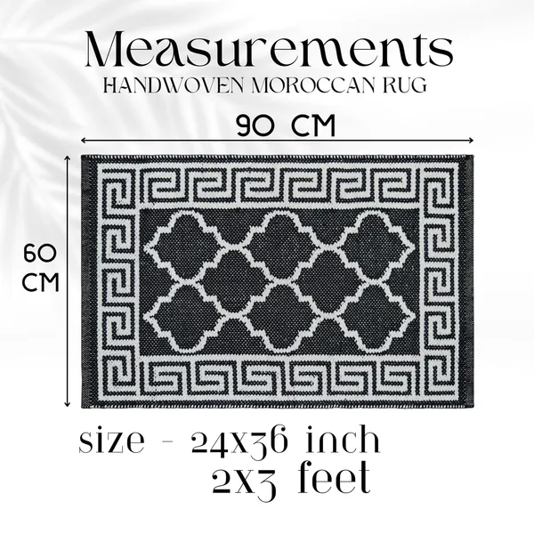 Black_Handmade_Knitted_Premium_Pure_Cotton_Anti_Slip_Runner_For_Bedroom,_Living_Room,_Kitchen_(2_X_3_Feet_|_8_Mm)