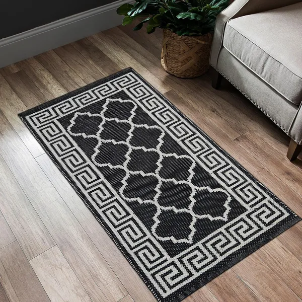 Black_Handmade_Knitted_Premium_Pure_Cotton_Anti_Slip_Runner_For_Bedroom,_Living_Room,_Kitchen_(2_X_4_Feet_|_8_Mm)