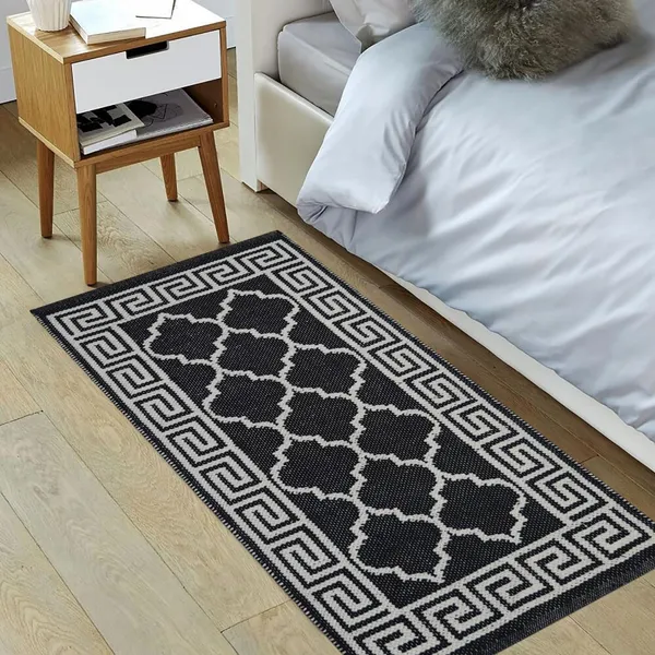 Black_Handmade_Knitted_Premium_Pure_Cotton_Anti_Slip_Runner_For_Bedroom,_Living_Room,_Kitchen_(2_X_4_Feet_|_8_Mm)