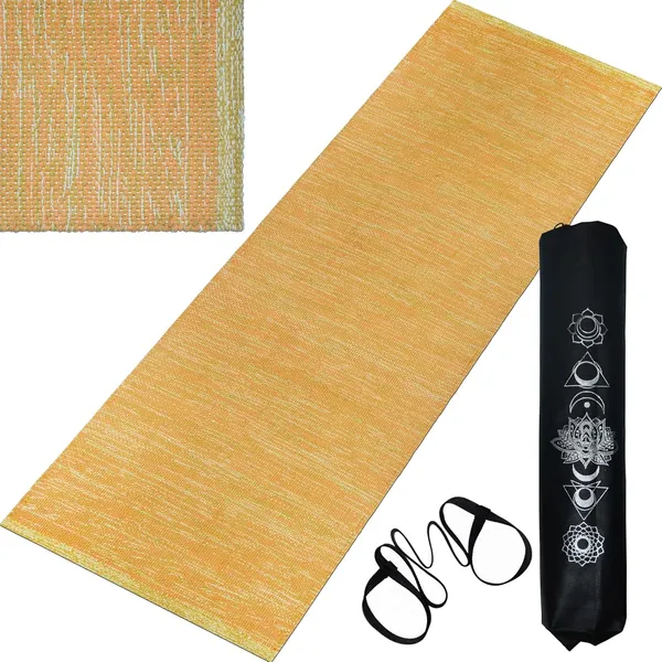 Orange_Handmade_Knitted_Premium_Cotton_Yoga_Mat_With_Strong_Anti_Skid_Backing_(2_X_6_Feet_|_8_Mm_Thick)