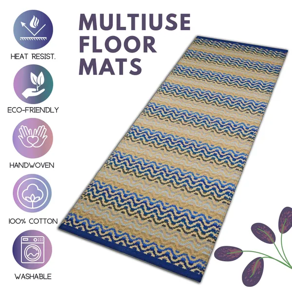 Premium_Cotton_Runner_Rug_for_Kitchen,_Bedroom,_etc._Size-_50X120_cm,_Anti_Skid,_Color-_Blue