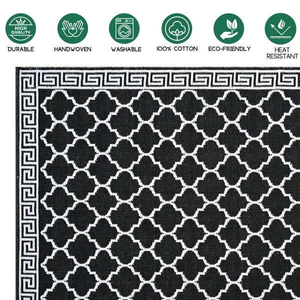 Premium_HandWoven_Rug_For_Livingroom,_Bedroom,_Kids_Room,_etc._Size-_5X8_Feet_Black-White