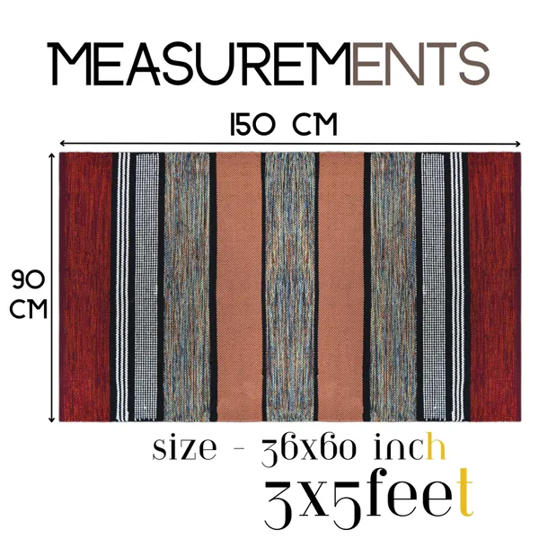 Premium_Handwoven_Area_Rug_for_Home,_3X5_Feet,_Maroon_Multicolor