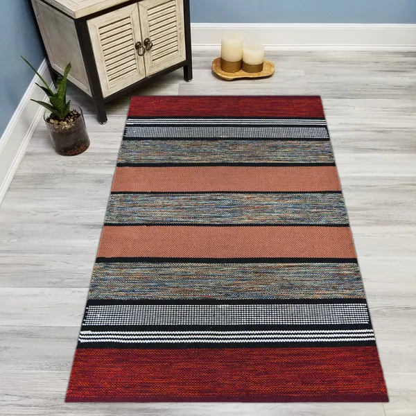 Premium_Handwoven_Area_Rug_for_Home,_3X5_Feet,_Maroon_Multicolor