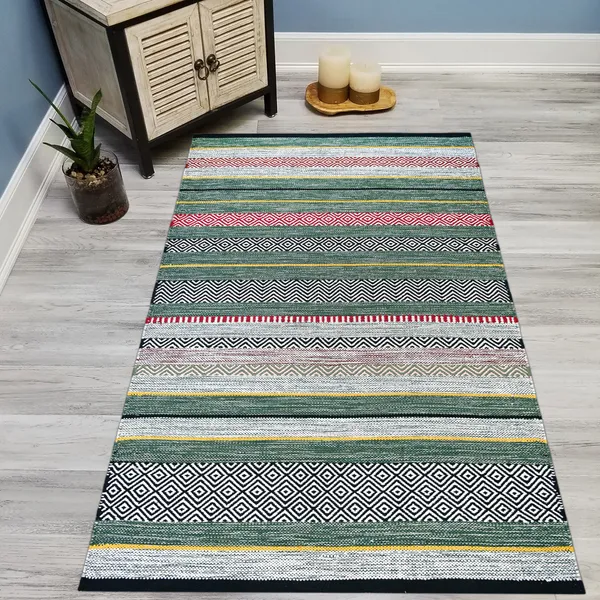 Premium_Handwoven_Multipurpose_Area_Rug,_Size-_3X5_Feet,_Color-_Green_Multi.