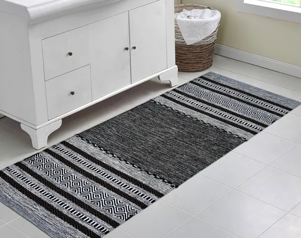 Premium_Handwoven_Multiuse_Runner_Rug_for_Home._Size-2X5_Feet_Anti-Skid._Color_-_Grey