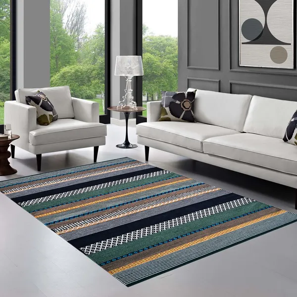 Premium_Handwoven_Rug_For_Living_Room,_Bedroom,_etc._4X6_Feet,_Green