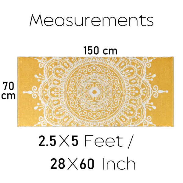 Premium_Handwoven_Runner_For_Living_Room,_Bedroom,_Kitchen,_etc.2.4X5_Feet_|_7_Mm_Thick_Musterd_Yellow