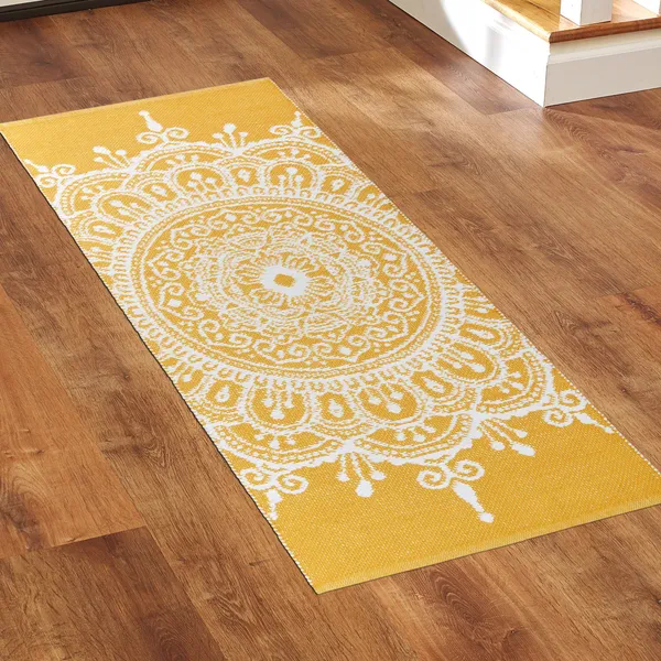 Premium_Handwoven_Runner_For_Living_Room,_Bedroom,_Kitchen,_etc.2.4X5_Feet_|_7_Mm_Thick_Musterd_Yellow
