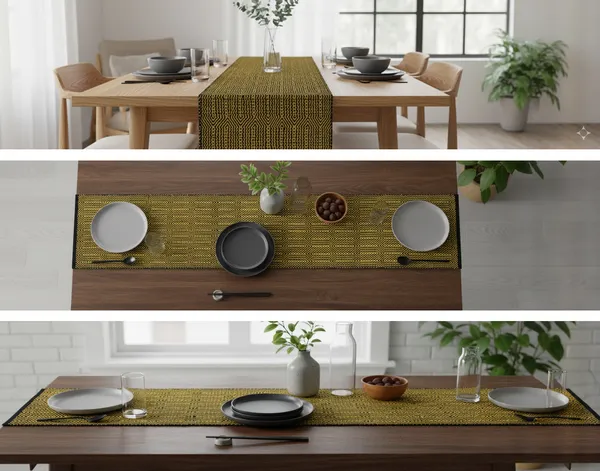Premium_Handwoven_Table_Runner,_Size-_14x60_inch,_Pure_Cotton,_Washable