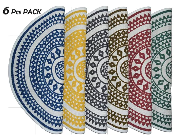 Multicolor_Handmade_Knitted_Printed_Cotton_Round_Rugs_For_Bedroom,_Living_Room_(60_Cm_Dia_|__5_Mm_Thick)_(Pack_Of_6_Pcs)