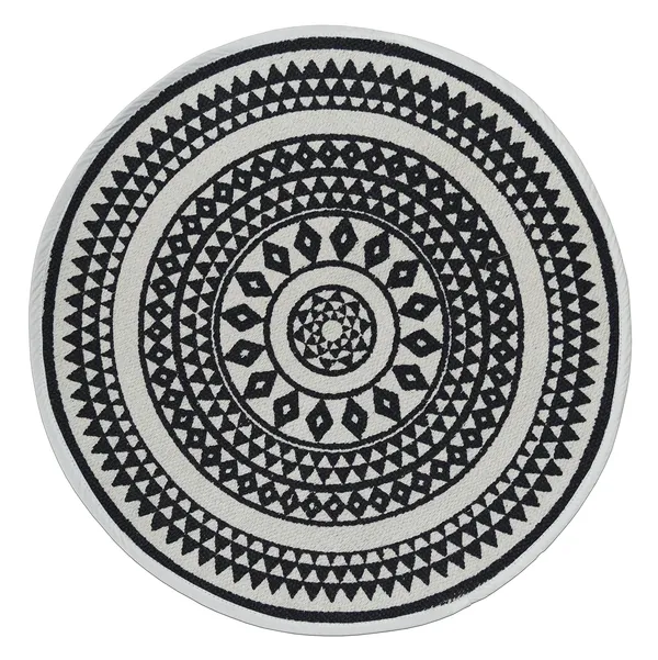 Black_Handmade_Knitted_Antislip_Cotton_Printed_Round_Rug_For_Home_Interior_Decoration_(60_Cm_Dia_|__5_Mm_Thick)