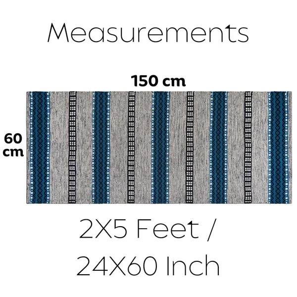 Turquoise_Melange_Premium_Handmade_Knitted_Anti_Skid_Runner_For_Living_Room,_Bedroom,_Kitchen_(2_X_5_Feet_|__7_Mm_Thick)