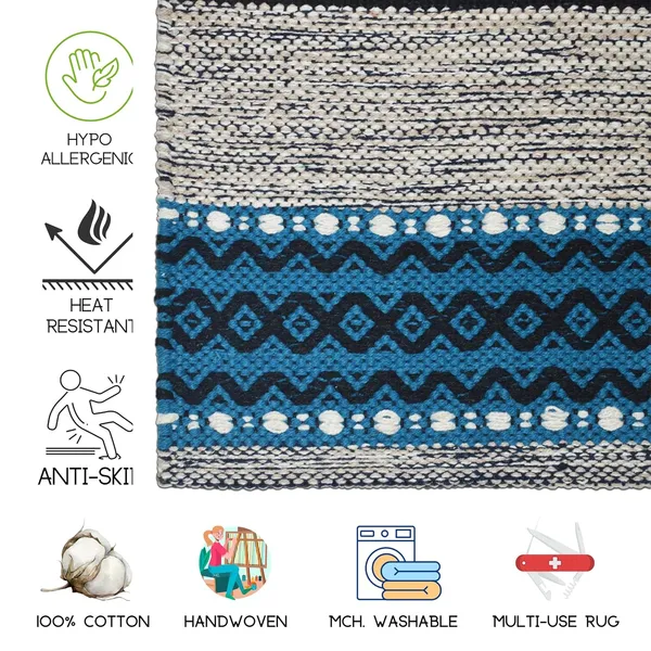 Turquoise_Melange_Premium_Handmade_Knitted_Anti_Skid_Runner_For_Living_Room,_Bedroom,_Kitchen_(2_X_5_Feet_|__7_Mm_Thick)