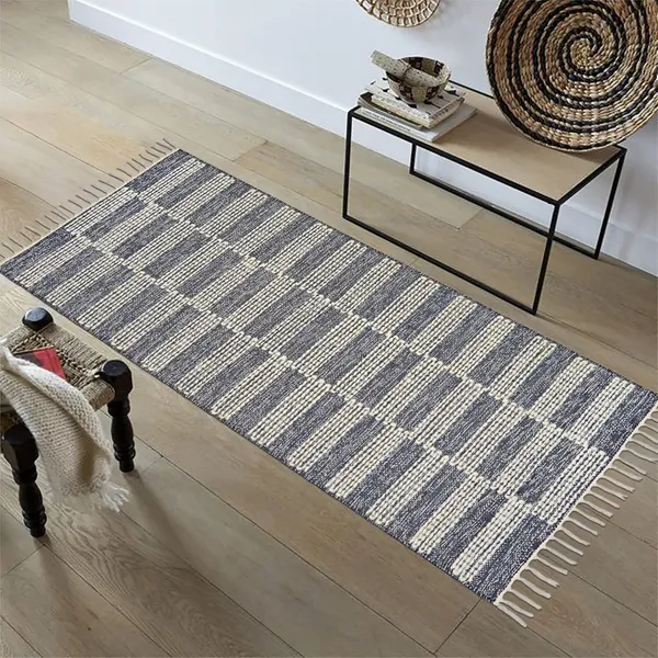 Grey_Handmade_Knitted_Cotton-Wool_Boho_Rug_For_Bedroom,_Kitchen,_Lounge_(60_X_150_Cm_|__8_Mm_Thick)