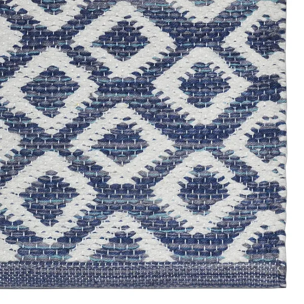 Blue_Handmade_Knitted_Cotton_Runner_For_Bedroom,_Living_Room,_Kitchen,_Entrance_(45_X_130_Cm_|__10_Mm_Thick)