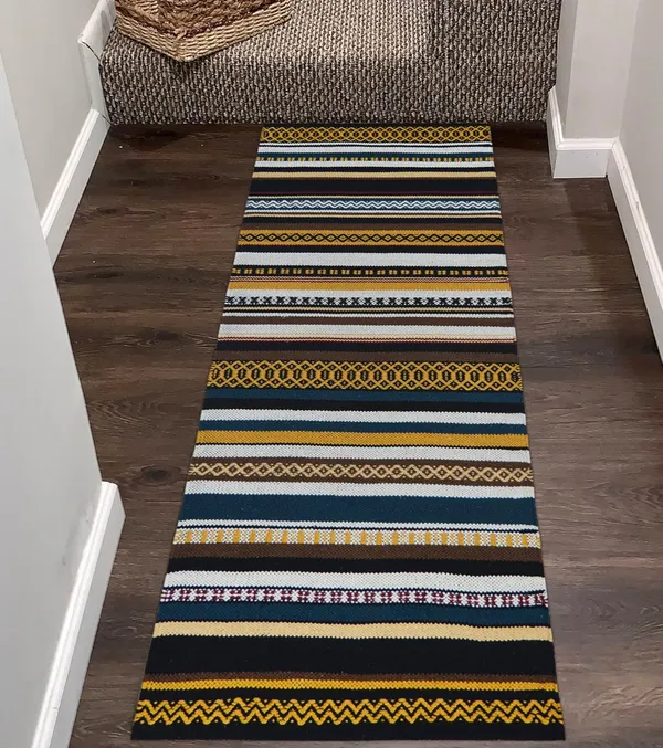 Yellow_Premium_Handmade_Knitted_Anti_Skid_Runner_For_Living_Room,_Bedroom,_Kitchen_(2_X_5_Feet_|__7_Mm_Thick)