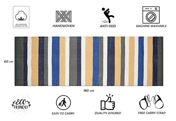 Multicolor_Handmade_Knitted_Strong_Anti-Slip_Backing_Cotton_Yoga_Mat_With_Carry_Bag_&_Strap_(2_X_6_Feet_|_8_Mm_Thick)