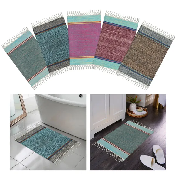 Multicolor_Handmade_Knitted_Anti_Slip_Pure_Cotton_Water_Absorbing,_Machine_Washable_Floor_Mats_(40_X_60_Cm_|__4_Mm_Thick)_(Pack_Of_3_Pcs)