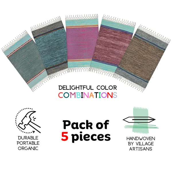 Multicolor_Handmade_Knitted_Anti_Slip_Pure_Cotton_Water_Absorbing,_Machine_Washable_Floor_Mats_(40_X_60_Cm_|__4_Mm_Thick)_(Pack_Of_3_Pcs)
