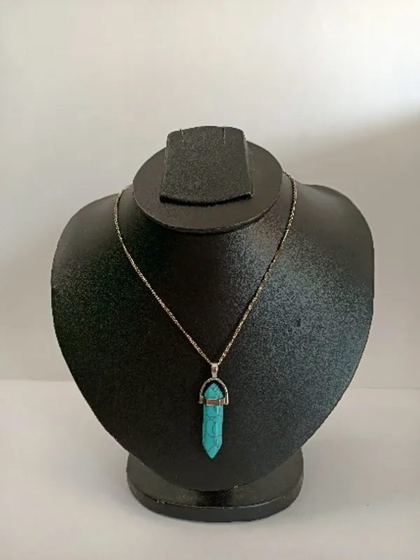 Aqua_Blue_Bullet_Unisex_Necklace