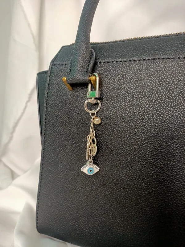 Silver_Premium_Evil_Eye_Lock_And_Key_Keychain_For_Women_&_Girls