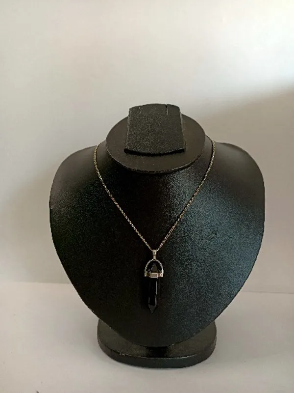 Pure_Black_Unisex_Bullet_Necklace