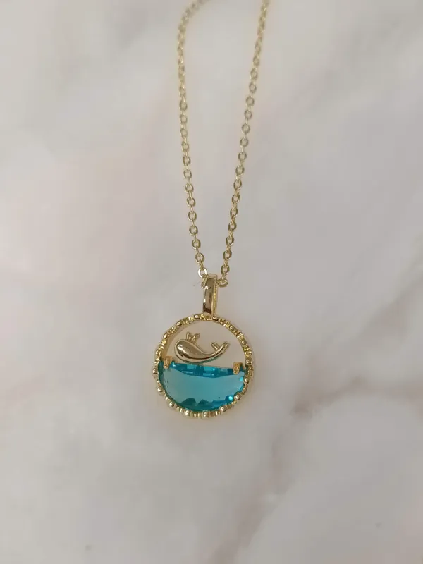 Golden_&_Blue_Premium_Tidal_Spirit_Pendant_With_Chain_For_Women_&_Girls