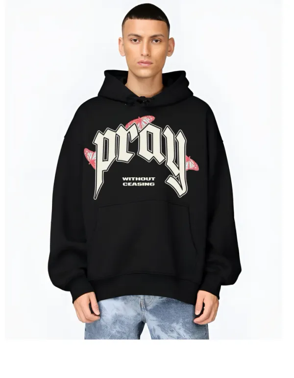 Black_Cotton_Blend_Good_Days_Oversized_Hoodie