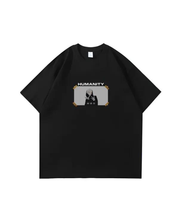 Black_French_Terry_Cotton_Humanity_Oversize_Tshirt