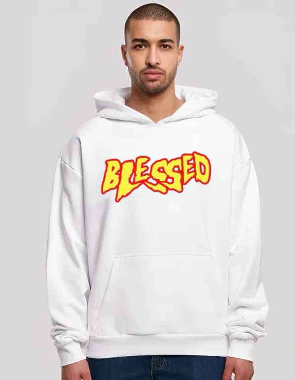 White_Cotton_Blend_Scars_Oversized_Hoodie