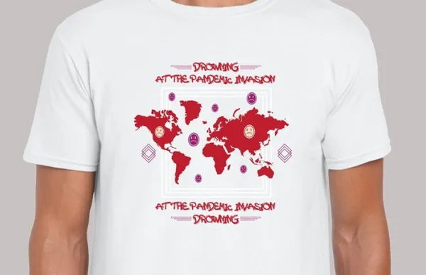 White_French_Terry_Cotton_Demon_World_Oversize_Tshirt