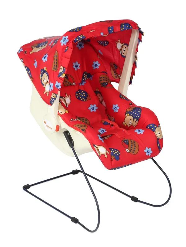 Pink_&_Red_Plastic_&_Fabric_Bouncer_For_Kids