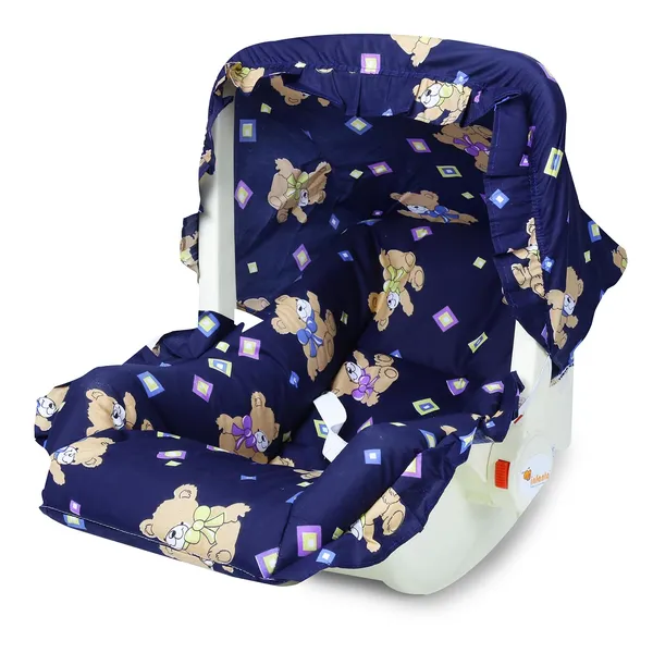Navy_Blue_Stainless_Steel_&_Mesh_Sleeping_Carrier_For_Kids