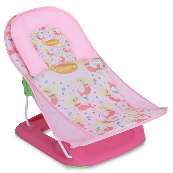 Pink_Metal,_Plastic_&_Polycotton_Baby_Bather_For_Kids