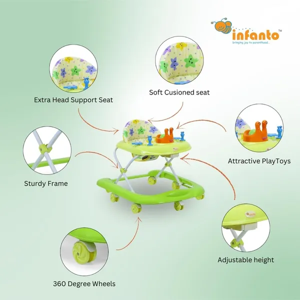 Green_Metal_&_Plastic_Baby_Walker_For_Kids
